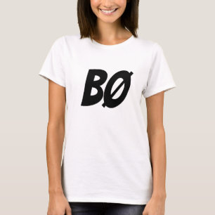 T-shirt BOO, en norvégien, BØ