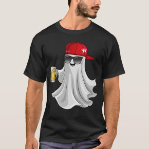 T-shirt Boo Ghost Boire Beer Costume Easy Halloween