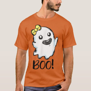T-shirt Boo Ghost Halloween Costume Petit Fantôme Hauné Gh