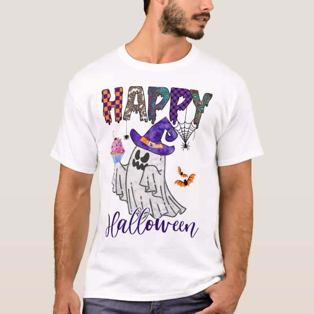 T-shirt Boo Halloween (Devant)