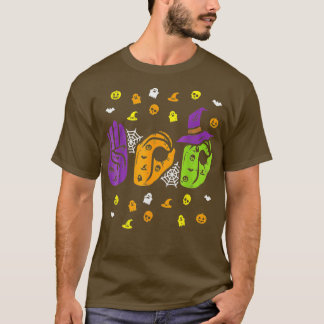 T-shirt Boo Hands American Sign Language Pride ASL Funny H