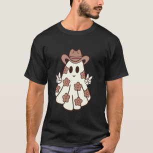 T-shirt Boo Haw Cowboy Drôle Fantôme Saison Sombre Hallowe