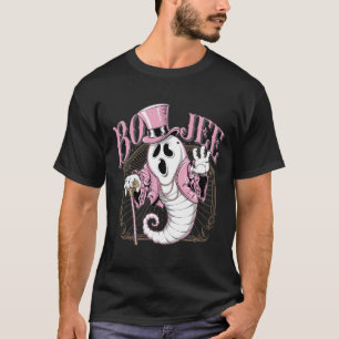 T-shirt Boo Jee Halloween Boujee Boo Jee Ghost T-Shir Rose