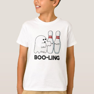 T-shirt Boo-ling Funny Halloween Bowling Ghost Pun