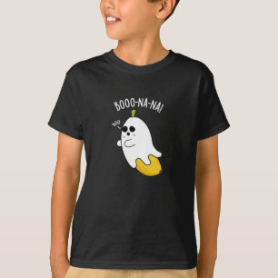 T-shirt Boo-nana Funny Ghost Banana Pun Dark BG