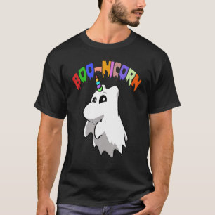 T-shirt Boo Nicorn Halloween Scandale Femmes Éffrayant 1