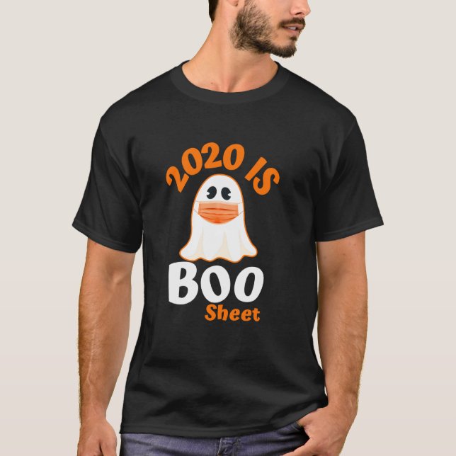 T-shirt Boo Sheet 2020 Funny Halloween Ghost Costume Men W (Devant)