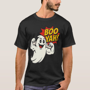 T-shirt Boo Yah Ghost Flex - Halloween