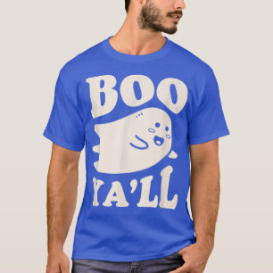 T-shirt Boo Ya'll Funny Éffrayant Cute Kawaii Halloween Gh