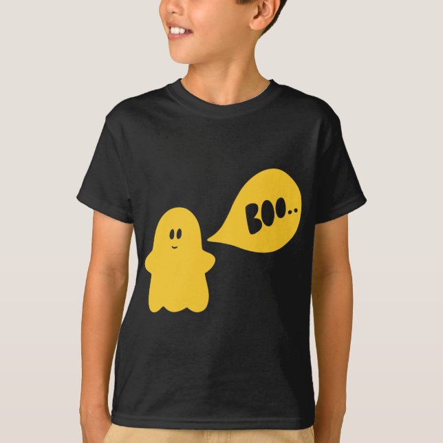 T-shirt Boo Yall Halloween (Devant)