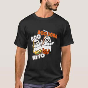 T-shirt Booba Boo rito Kawai Boba Tea Burrito à Hallo