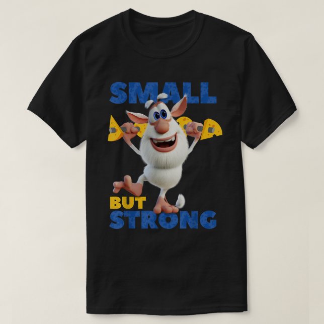 T-shirt Booba Petits Enfants Mais Forts Garçons Filles (Design devant)