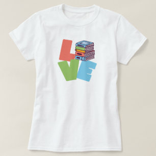 T-shirt Book Love