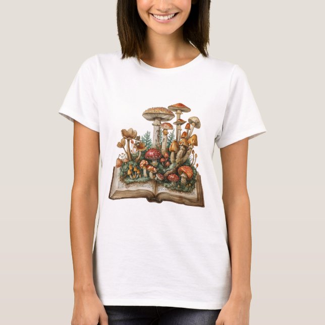 T-shirt Book Lover Imaginaire Champhroom Adventure (Devant)
