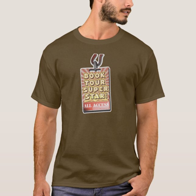 T-shirt Book Tour Superstar Cool Design (Devant)