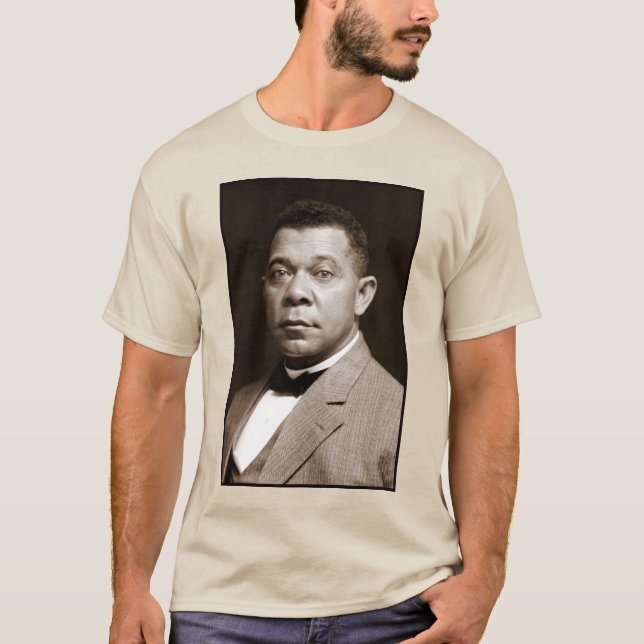 T-shirt Booker Washington : African American Educator (Devant)