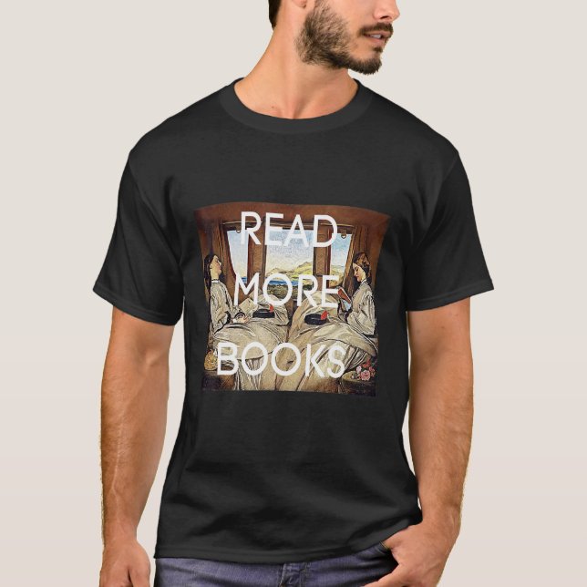 T-shirt Bookworm Book Lese Littérature Nerd (Devant)