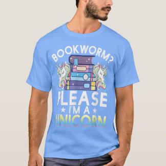 T-shirt Bookworm Please