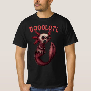 T-shirt Boolotl Axolotl Halloween Drôle  Épouvantable Axol