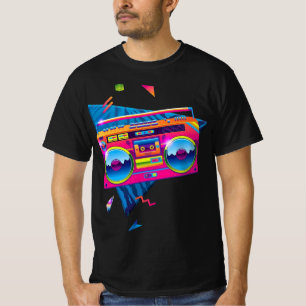 T-shirt Boom Box des années 80