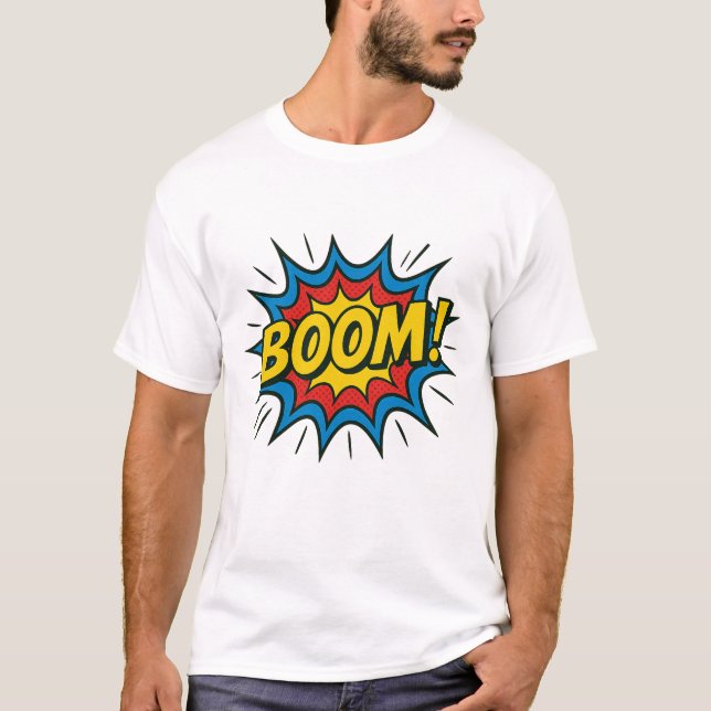 T-shirt BOOM!! Comic Blast (Devant)