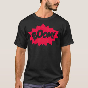 T-shirt Boom conversation bulle radio jouer cowboy
