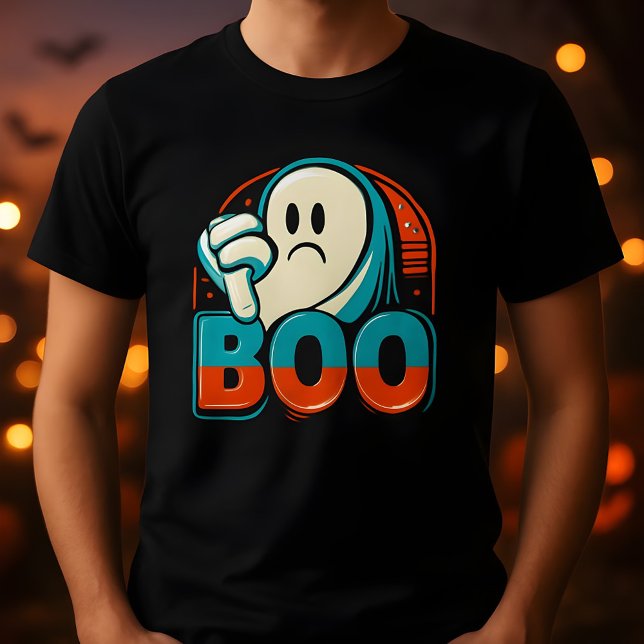 T-shirt Boom désapprouvant Grumpy Halloween design de fant (Créateur téléchargé)