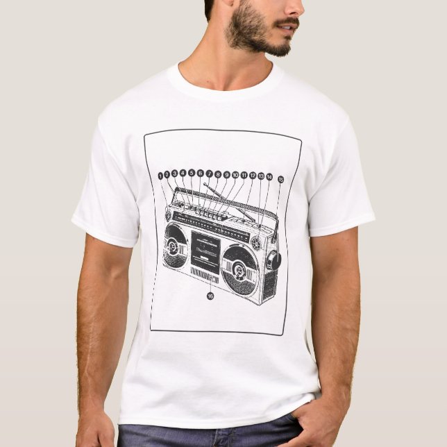 T-shirt Boombox (Devant)