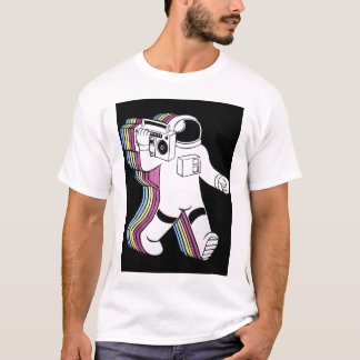T-shirt boombox de moonwalk