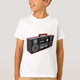 T-shirt Boombox des années 1980
