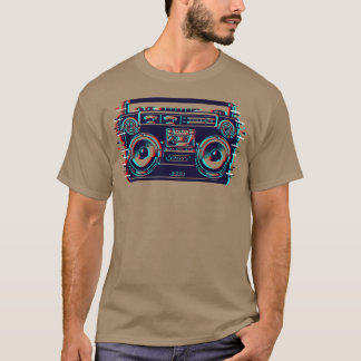 T-shirt Boombox des années 80