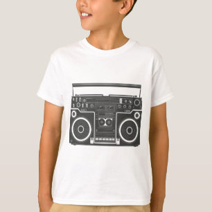 T-shirt Boombox des années 80