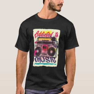 T-shirt Boombox Graffiti urbain