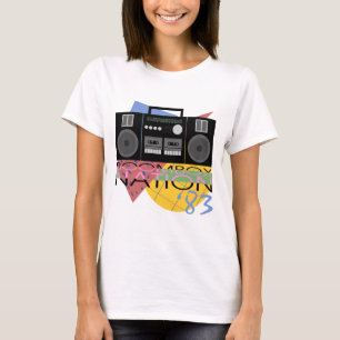 T-shirt Boombox Nation 83