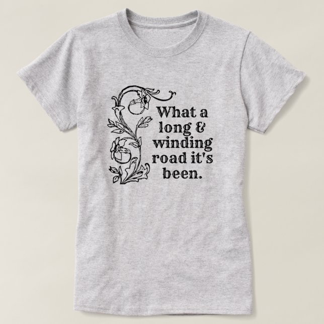 T-shirt Boomer Long et Winning Road (Design devant)