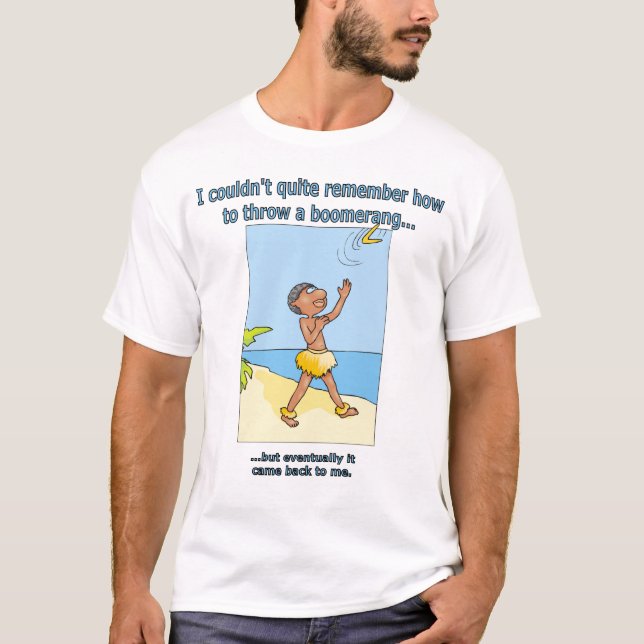 T-shirt boomerang est revenu (Devant)