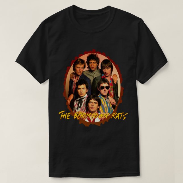 T-shirt Boomtown Rats The Gang&x27 ; s All Here Classic T- (Design devant)