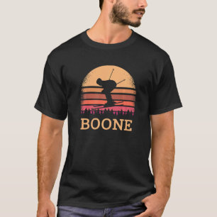 T-shirt Boone North Carolina Skier Vintage Nc Ski À Sk