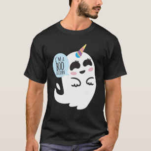 T-shirt Boonicorn Boo Fantôme Licorne Mignon Drôle Hallowe