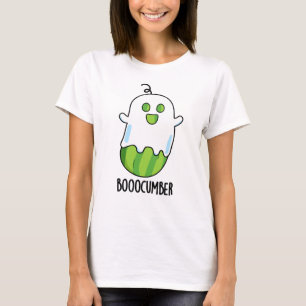 T-shirt Booocumber Funky Ghost Concomber Pun