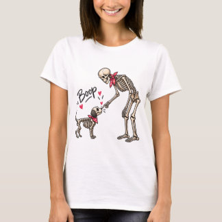 T-shirt Boop Skeleton Love T‑Shirt