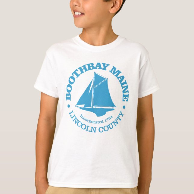 T-shirt Boothbay (sloop) (Devant)