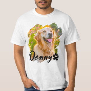 T-shirt Bootleg Chien animal photo Animal 90s 1W1