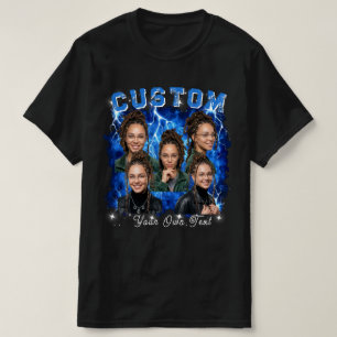 T-Shirt Bootleg de Photo Personnalisé
