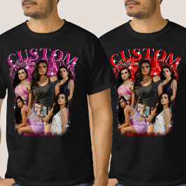 T-shirt Bootleg I Love My Hot Girlfriend Heart GF 1BK3