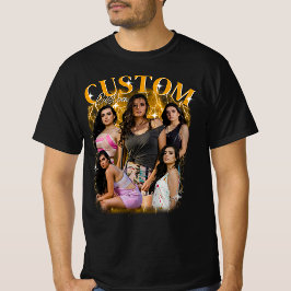 T-shirt Bootleg I Love My Hot Girlfriend Heart GF 1BK5