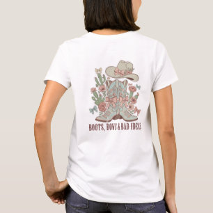 T-shirt Boots Arcs & Mauvaises Idées Cowgirl Coquette Fémi