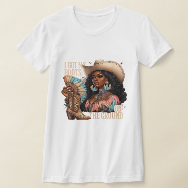 T-shirt Boots on the Ground (Poser)