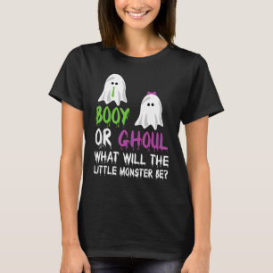 T-shirt Booy Ou Ghoul Qu'Est-Ce Que Le Petit Monstre Sera