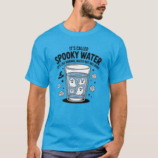 T - Shirt Boozy Ghosts Halloween - Niedlich, Trink